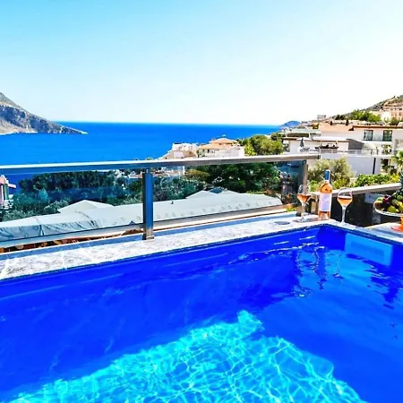 2 Bedroom With Private Pool Lägenhet Kalkan