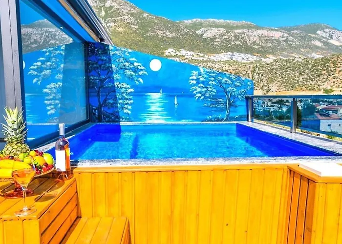 2 Bedroom With Private Pool * Kalkan